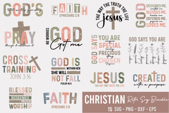 Christian Retro SVG Bundle: A Designer's Real-World Review