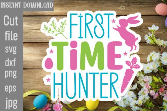 First Time Hunter SVG Cut File Review