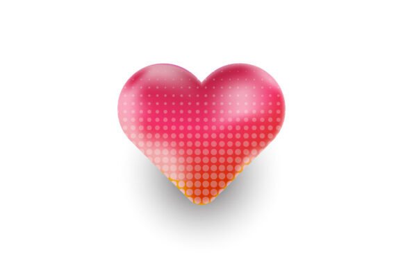 Heart Shape Sticker Graphic Vector Isola Review