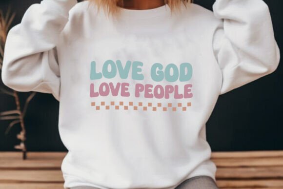 Love God Love People - Retro SVG Review
