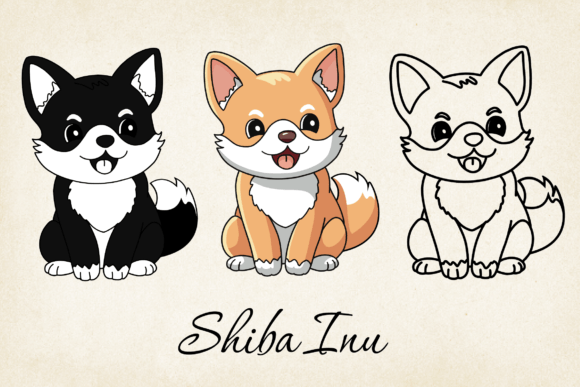 Shiba Puppy SVG, Vector Shiba Inu EPS Review
