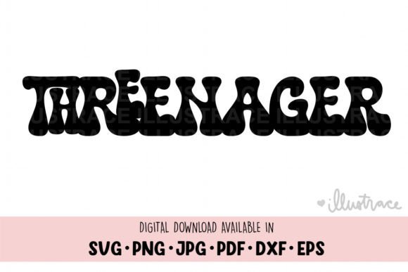 Threenager Svg - 3rd Birthday Svg Review
